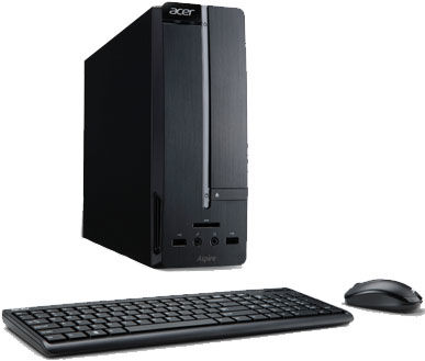 Acer Aspire C605 Intel® Core™ i5 i5-4440 4 GB DDR3-SDRAM 1 TB HDD Windows 8.1 Desktop PC Black