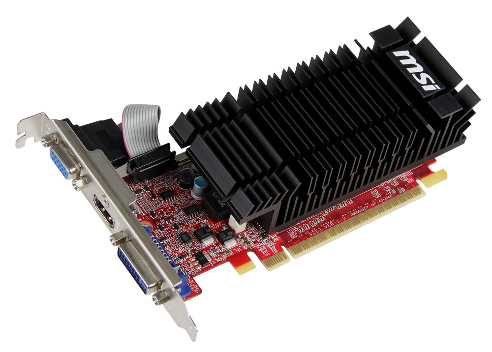 MSI V263-083R graphics card NVIDIA GeForce GT 610 1 GB GDDR3