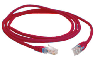 3M VOL-5EUP-L3-R networking cable Red Cat5e U/UTP (UTP)