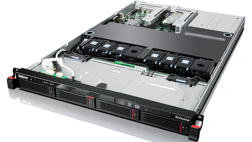 Lenovo ThinkServer RD340 server 0 GB Rack (1U) Intel® Xeon® E5 Family E5-2420 1.9 GHz 8 GB DDR3-SDRAM 550 W