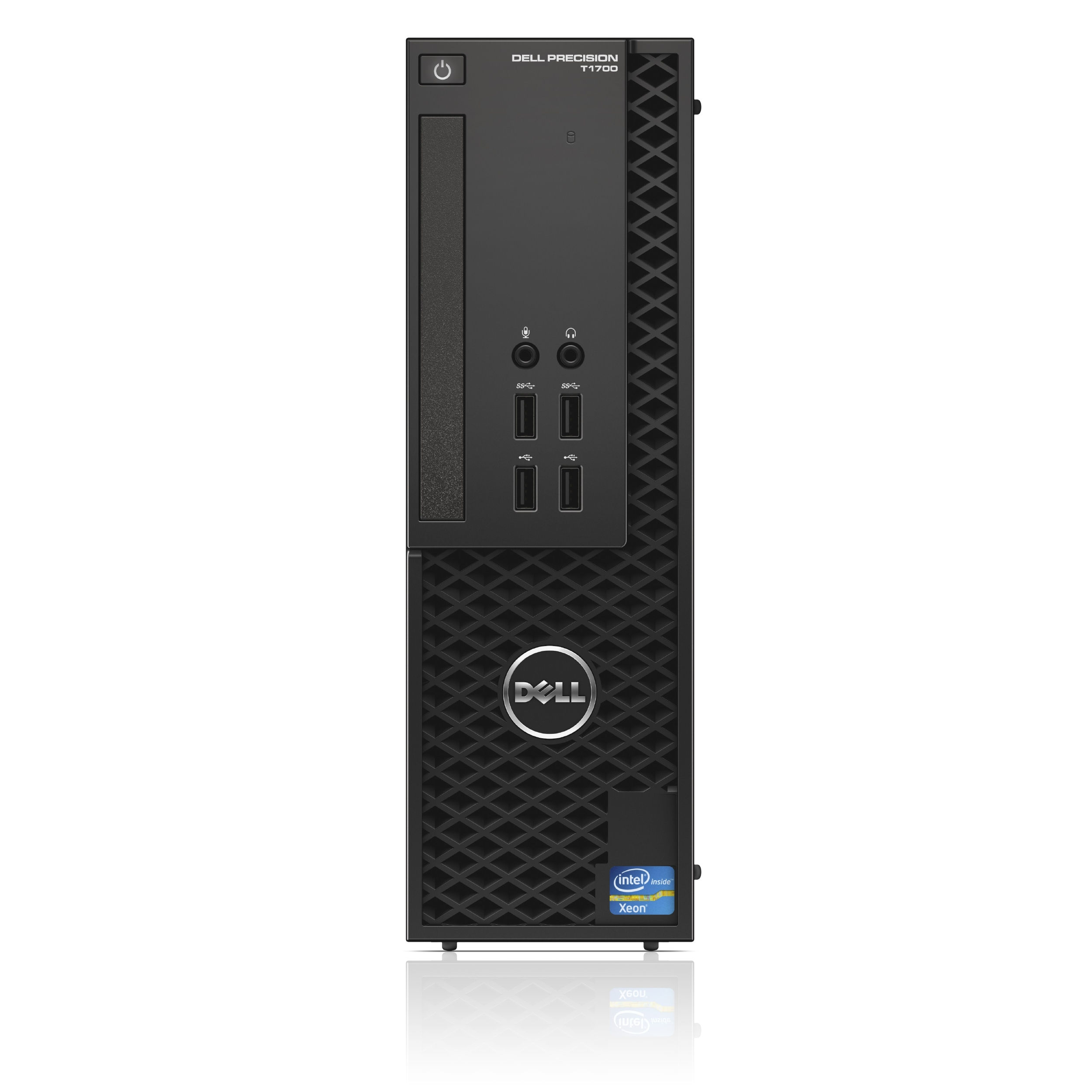 DELL Precision T1700 Intel® Core™ i7 i7-4770 8 GB DDR3-SDRAM 1 TB HDD NVIDIA® Quadro® 600 Windows 7 Professional SFF Workstation Black