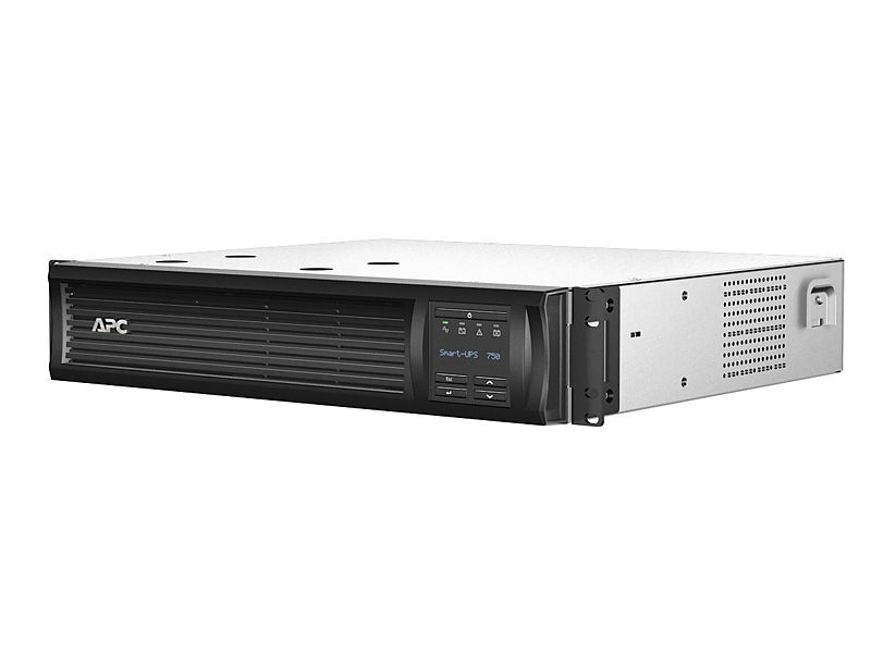 APC Smart-ups 750VA LCD RM 2U 230V uninterruptible power supply (UPS) 0.75 kVA 500 W 4 AC outlet(s)
