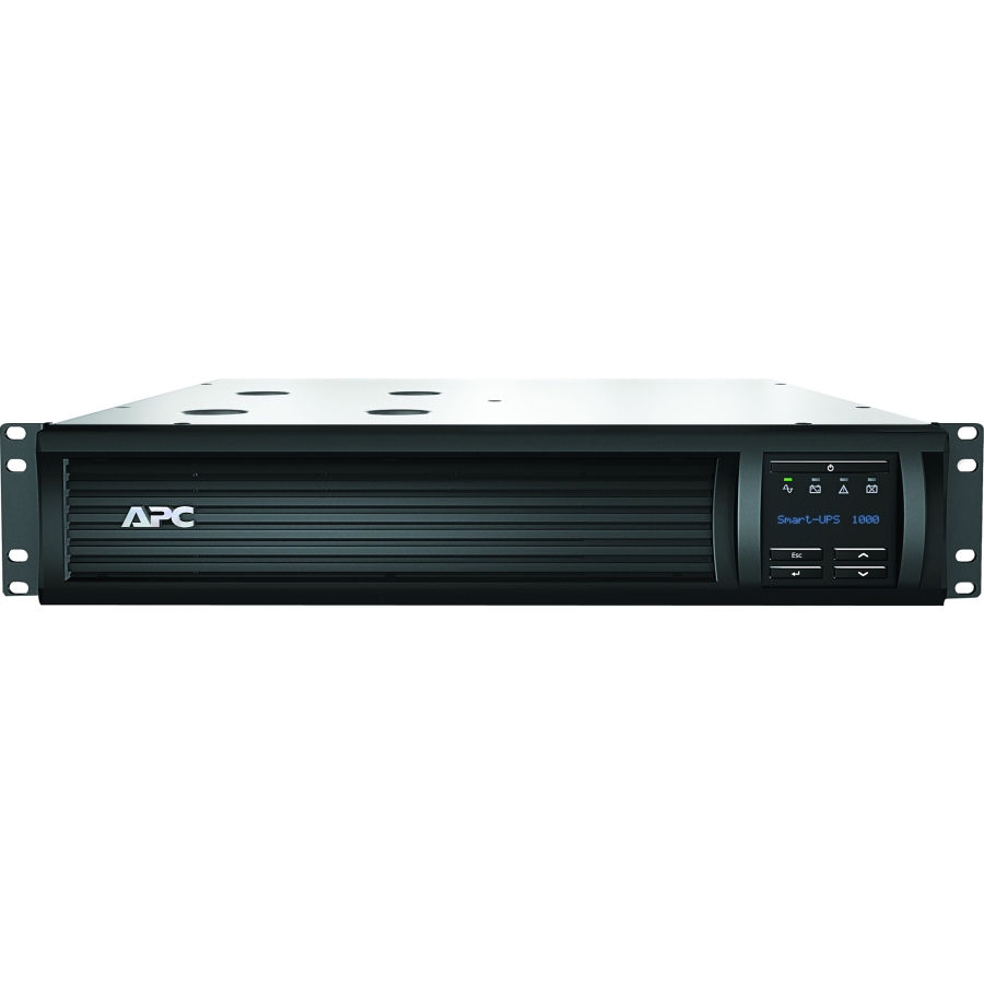 APC Smart-UPS 1000VA LCD RM 2U 230V uninterruptible power supply (UPS) 1 kVA 700 W 4 AC outlet(s)
