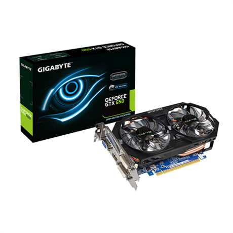 GIGABYTE GVN650W22I-00-G graphics card NVIDIA GeForce GTX 650 1 GB GDDR5