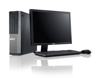 DELL OptiPlex 9010 DT Intel® Core™ i5 2 GB DDR3-SDRAM 500 GB HDD Windows 7 Professional Desktop PC Black