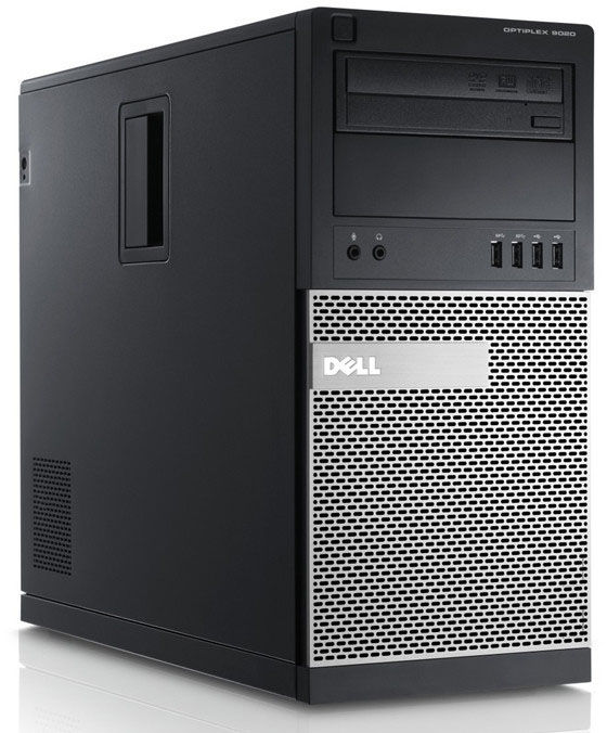 DELL OptiPlex 9020 MT Intel® Core™ i5 i5-4570 4 GB DDR3-SDRAM 500 GB HDD Windows 7 Professional Micro Tower PC Black, Silver