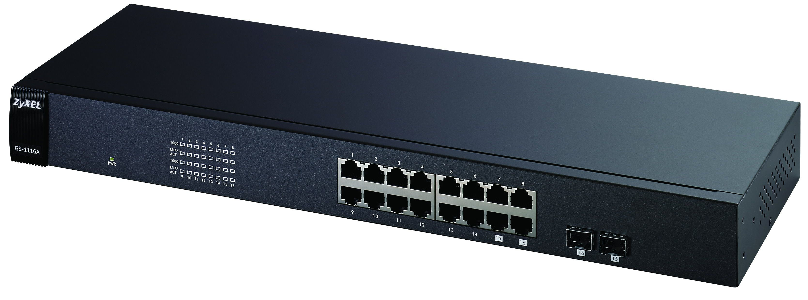 Zyxel GS-1116A Unmanaged L2 Blue