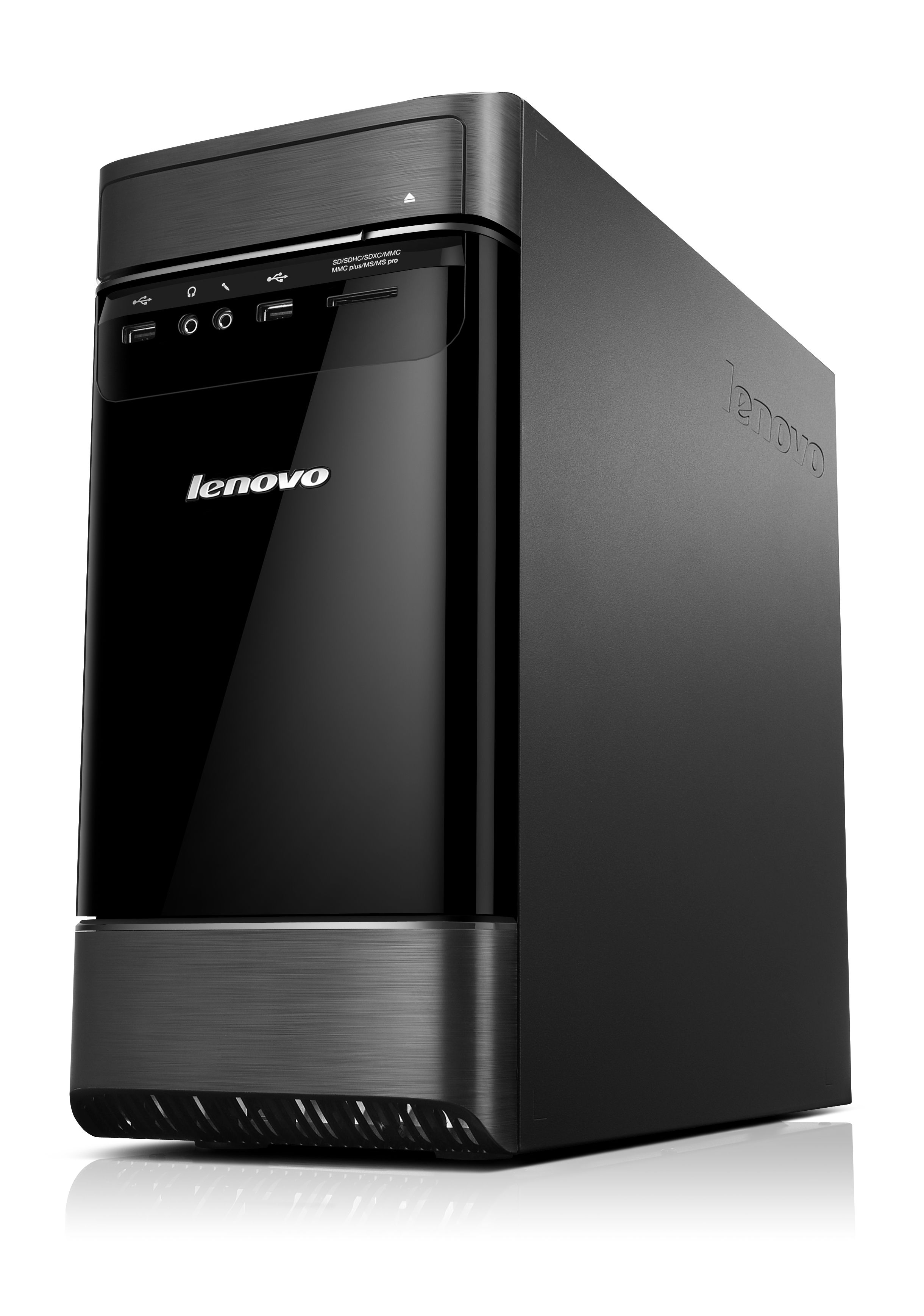 Lenovo Essential H520e Intel® Core™ i3 i3-3240T 4 GB DDR3-SDRAM 1 TB HDD Windows 8 Mini Tower PC Black