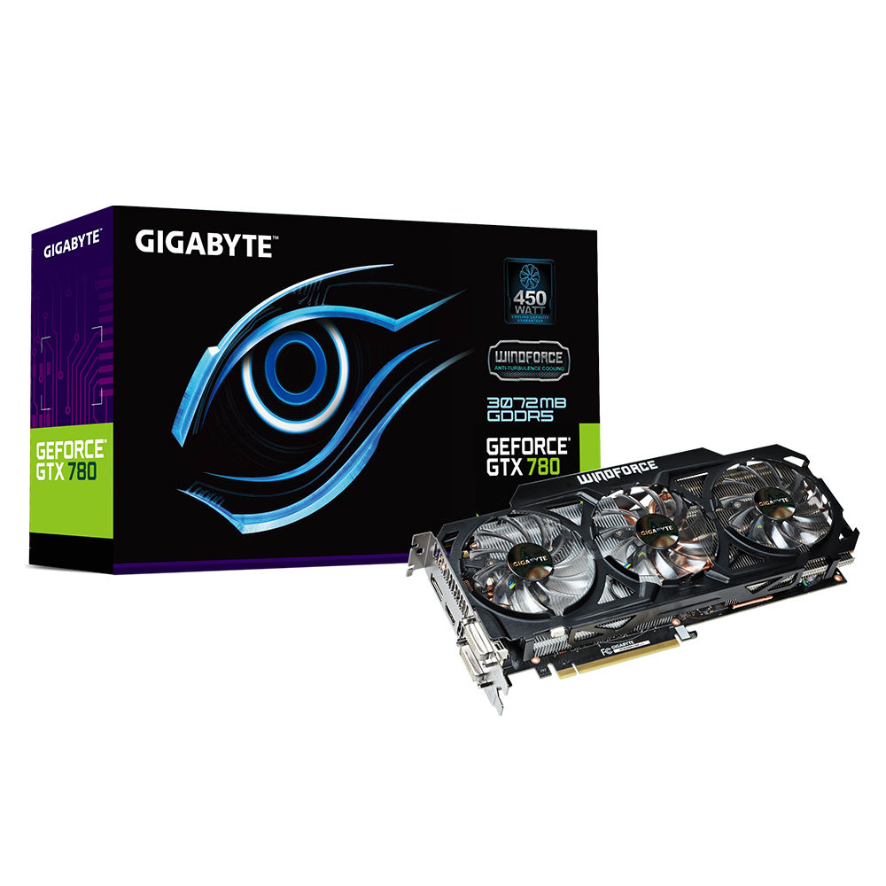 GIGABYTE GV-N780WF3-3GD graphics card NVIDIA GeForce GTX 780 3 GB GDDR5