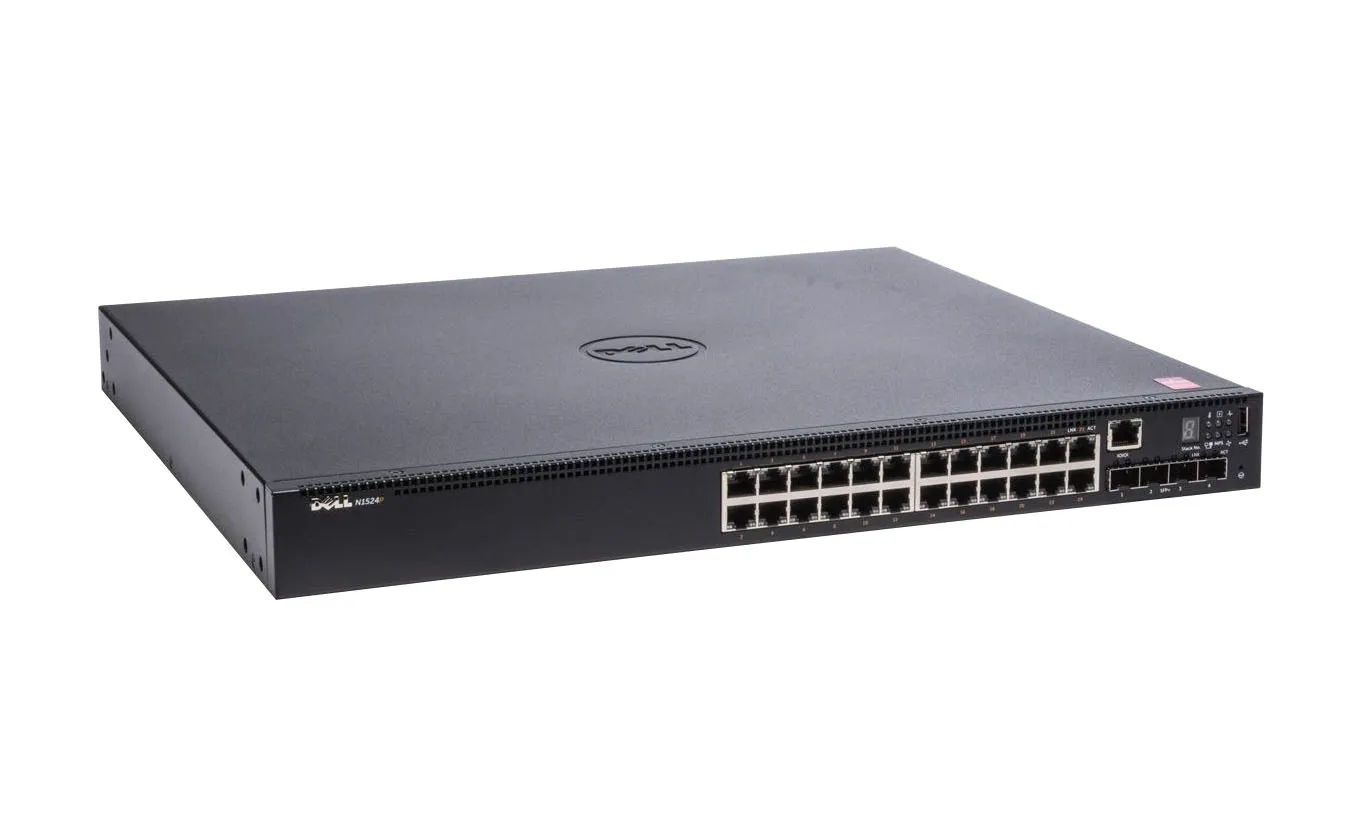 Dell N1524P 210-ASMY 24x1G PoE+ 4x10G Switch