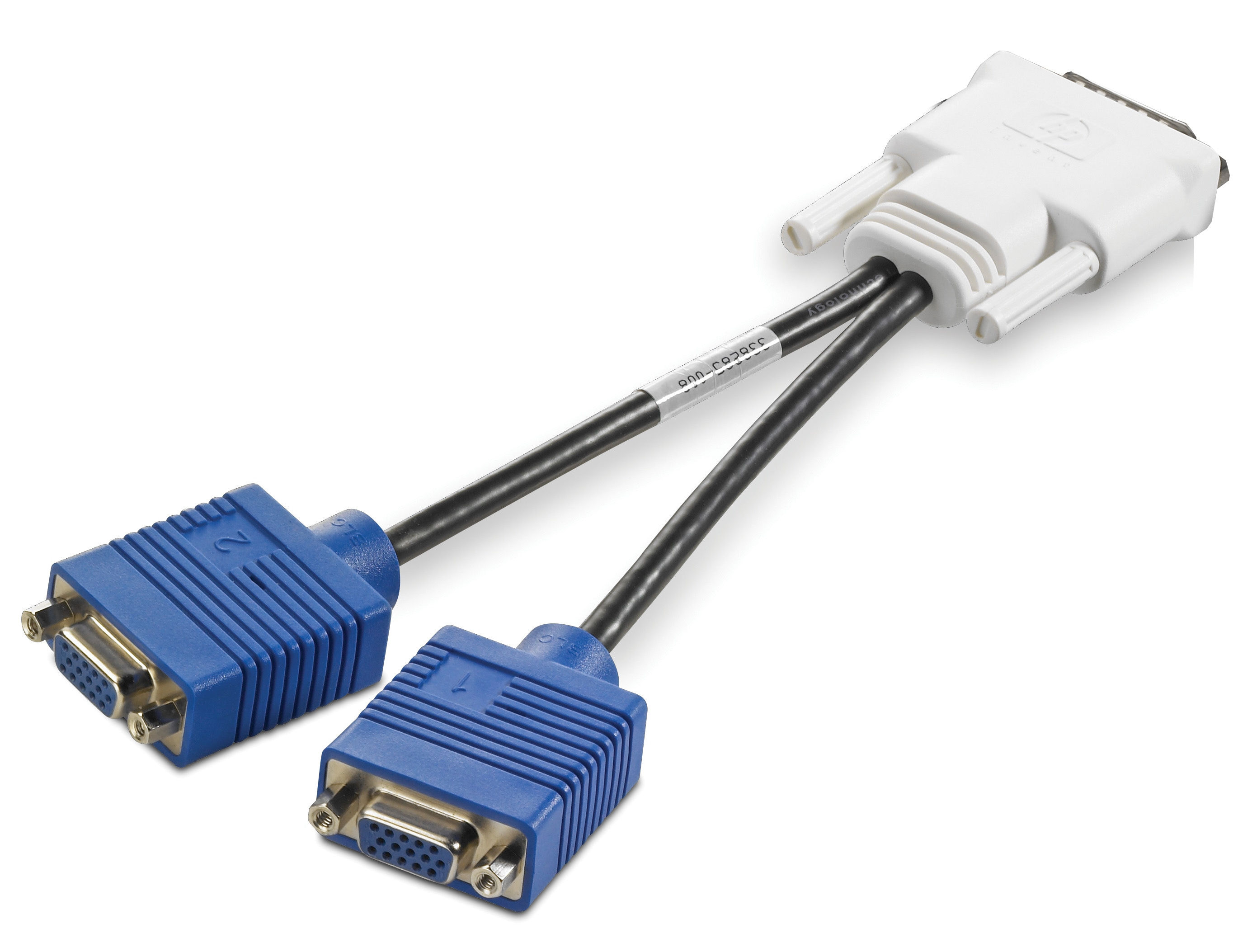 HP DMS-59 to Dual VGA Cable Kit 2 x VGA (D-Sub) Black, Blue, White