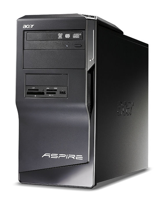 Acer Aspire M1641 Intel® Pentium® E5200 4 GB DDR2-SDRAM 640 GB NVIDIA® GeForce® 9500 GS Linux Tower PC