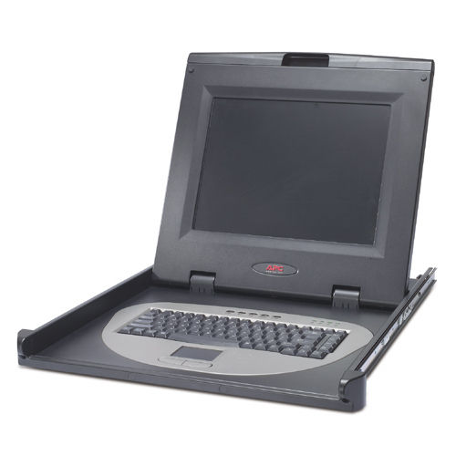 APC 15" Rack LCD Monitor Keyboard Mouse rack console 38.1 cm (15") 1024 x 768 pixels