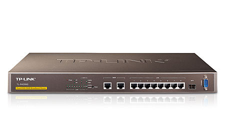 TP-Link TL-R4299G wired router Brown