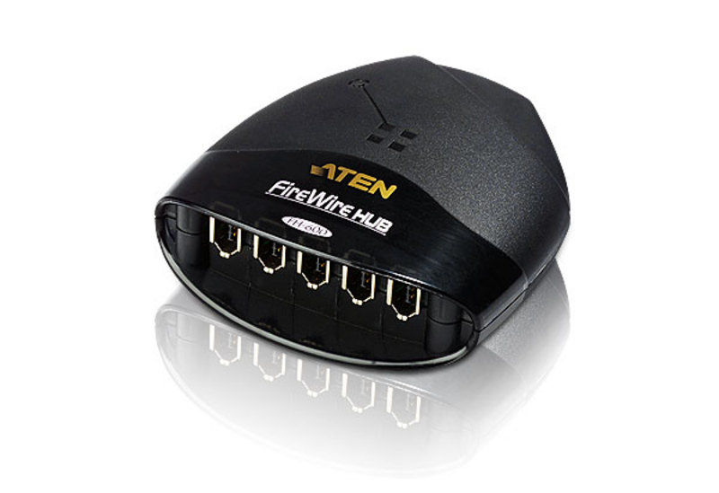 ATEN FH600 interface hub 400 Mbit/s Black