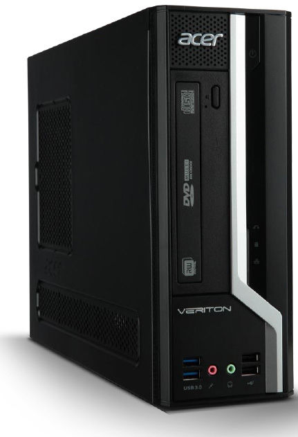 Acer Veriton X VX6620G-MO33 Intel® Core™ i5 i5-3550 6 GB DDR3-SDRAM 500 GB HDD Windows 7 Professional SFF PC Black