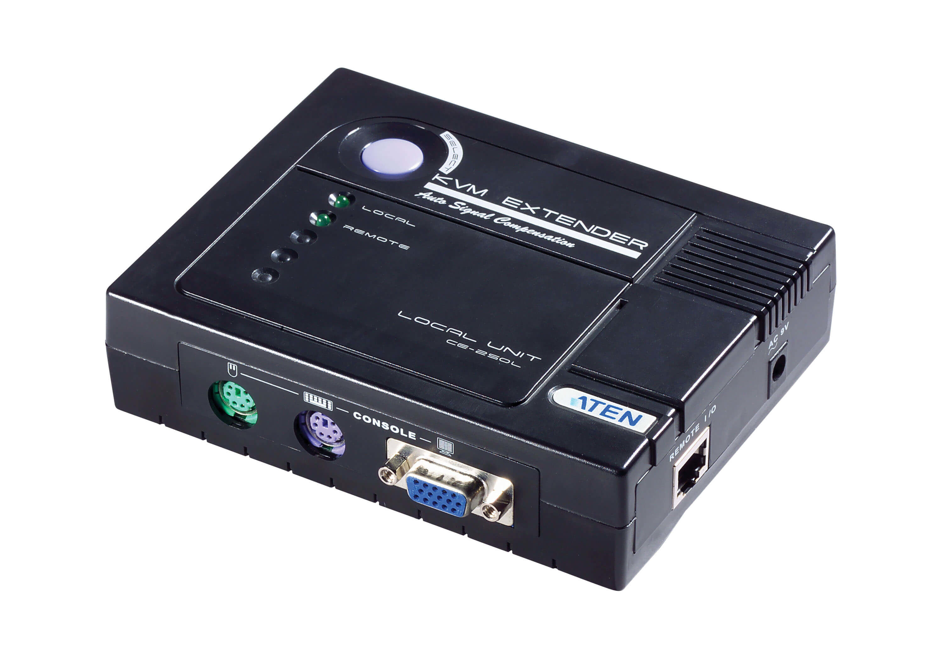 ATEN CE250A KVM switch Rack mounting Black