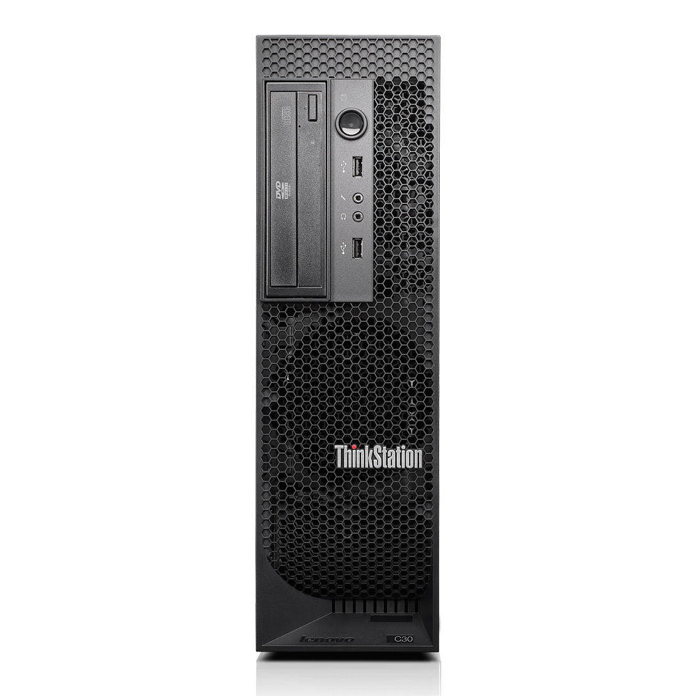 Lenovo ThinkStation C30 Intel® Xeon® E5 Family E5-1650V2 8 GB DDR3-SDRAM 256 GB SSD Windows 8 Pro Mini Tower Workstation Black