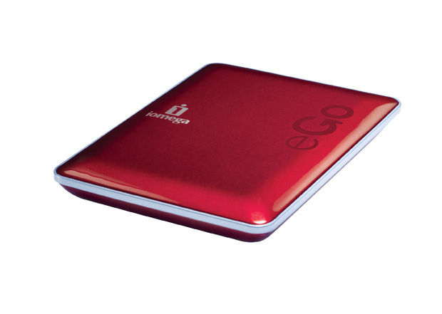 Iomega eGo™ HD 500GB USB 2.0 external hard drive 5400 RPM Red