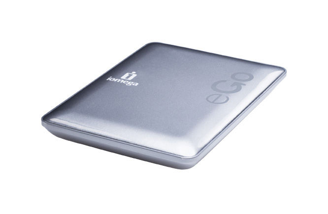 Iomega eGo 500GB USB 2.0 external hard drive 5400 RPM 2.5" Silver