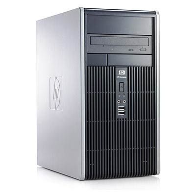 HP Compaq dc5800 Intel® Core™2 Duo E8400 2 GB DDR2-SDRAM 160 GB Intel® GMA 3100 Windows Vista Business Micro Tower PC