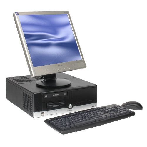 NEC PowerMate VL PowerMate VL260 Intel® Celeron® 440 0.5 GB DDR2-SDRAM 80 GB Intel® GMA 950 Windows XP Professional SFF PC