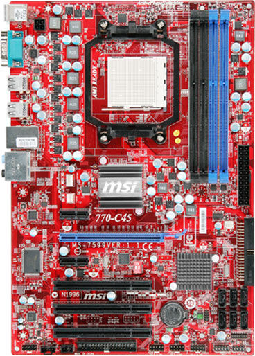 MSI 770-C45 AMD 770 Socket AM3 ATX