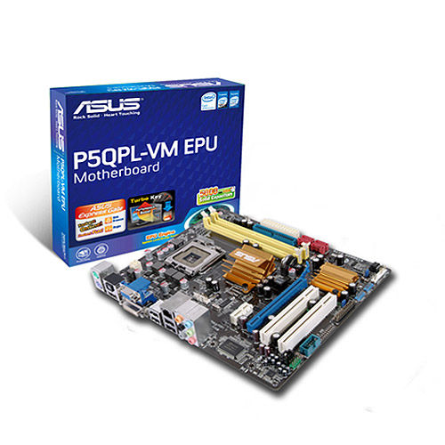 ASUS P5QPL-VM EPU LGA 775 (Socket T) micro ATX