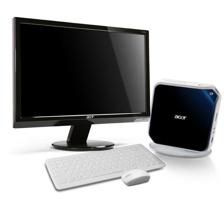 Acer Aspire R3600 Intel Atom® 230 2 GB DDR2-SDRAM 160 GB NVIDIA® ION™ Windows Vista Home Premium PC