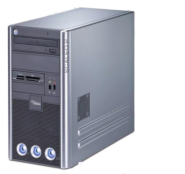 Fujitsu SCALEO Pi 2560 Q6600 4096MB DDR2 640GB Intel® Core™2 Quad 4 GB DDR2-SDRAM Windows Vista Home Basic Desktop PC
