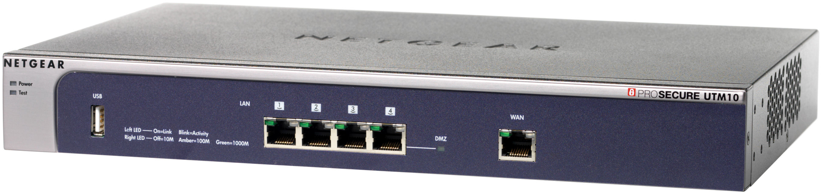 NETGEAR Prosecure UTM10 VPN Firewall hardware firewall 0.133 Gbit/s