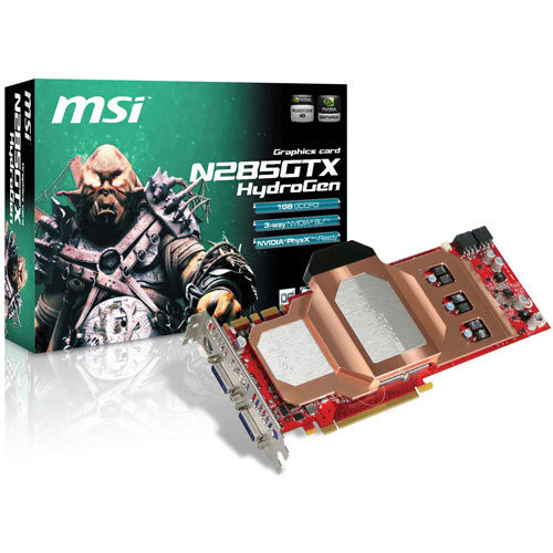 MSI V188-011R graphics card GeForce GTX 285 1 GB GDDR3