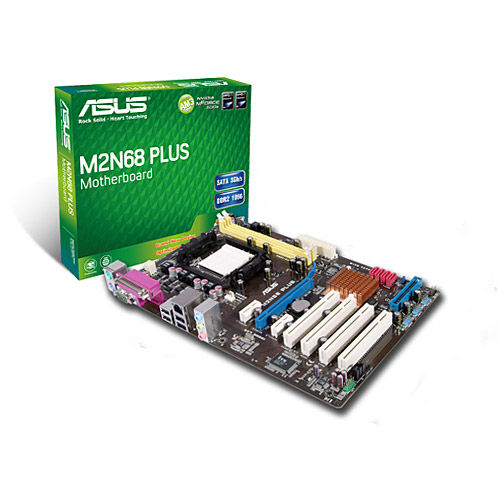 ASUS M2N68 PLUS motherboard Socket AM3 ATX