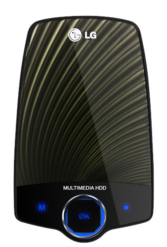 LG 500GB XF1 External HDD external hard drive USB 2.0 Black