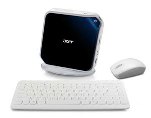 Acer Aspire ASR3600 gaming Intel Atom® 230 2 GB DDR2-SDRAM 160 GB NVIDIA GeForce 9400 Windows Vista Home Premium PC