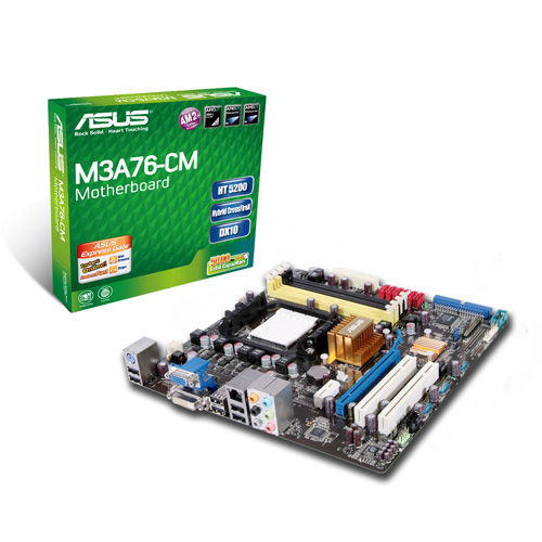ASUS M3A76-CM motherboard Socket AM2 micro ATX
