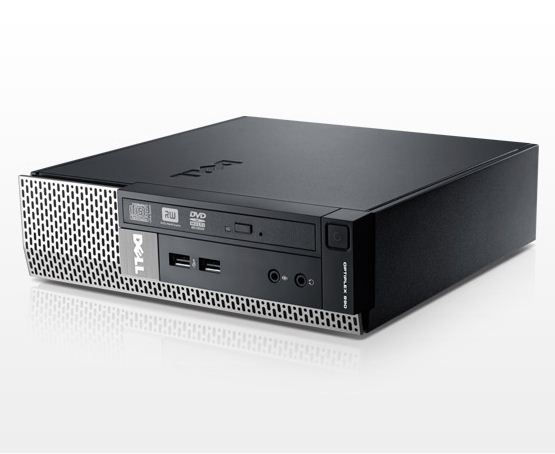 DELL OptiPlex 7010 USFF Intel® Core™ i3 i3-2120 4 GB DDR3-SDRAM 320 GB HDD Windows 7 Professional PC Black