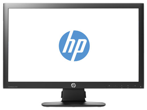 HP ProDisplay P221 computer monitor 54.6 cm (21.5") 1920 x 1080 pixels Full HD Black