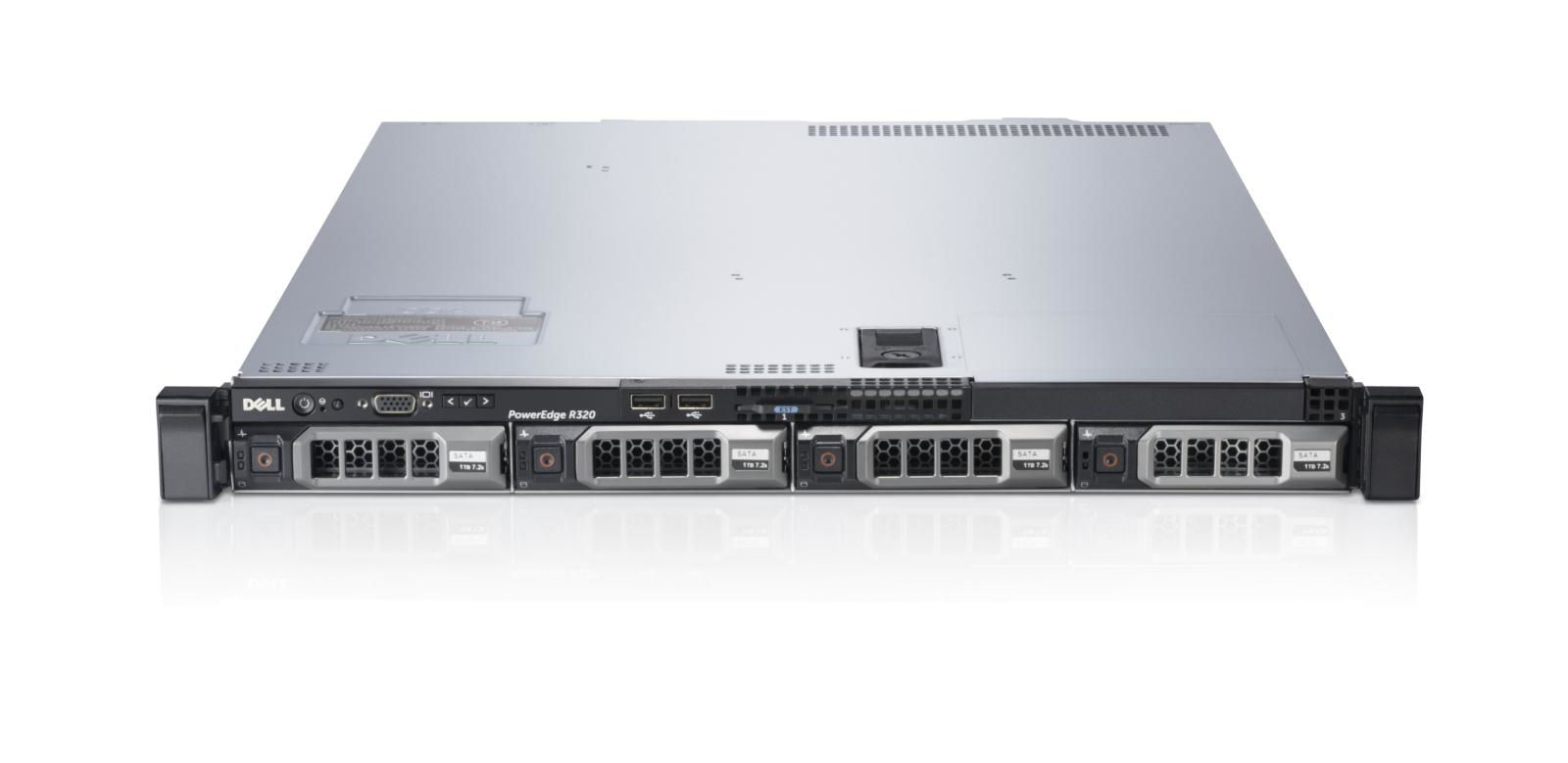 DELL PowerEdge R320 server 0 GB Rack (1U) Intel® Xeon® E5 Family E5-2407 2.2 GHz 8 GB DDR3-SDRAM 350 W
