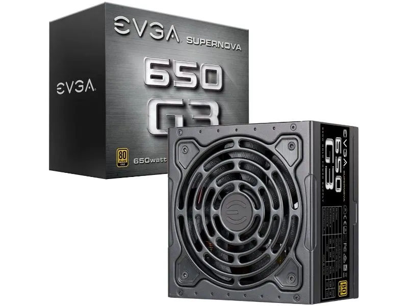 EVGA SuperNOVA 650 G3, 650W Fully Modular Power Supply