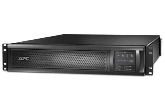 APC SMX2200RMHV2U+Wrxt 3Y uninterruptible power supply (UPS) Line-Interactive 2.2 kVA 1980 W 9 AC outlet(s)