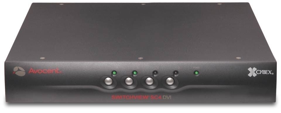 Vertiv SwitchView SC4 KVM switch Black