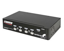 StarTech.com SV431 KVM switch Black