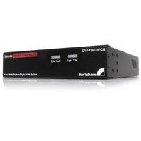 StarTech.com SV441HDIE KVM switch Rack mounting Black