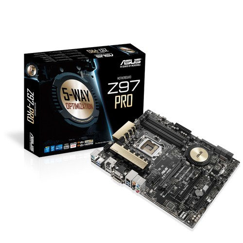 ASUS Z97-PRO motherboard Intel® Z97 LGA 1150 (Socket H3) ATX