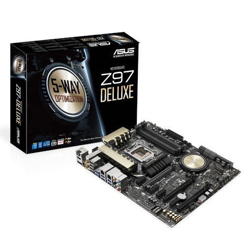ASUS Z97-DELUXE motherboard Intel® Z97 LGA 1150 (Socket H3) ATX