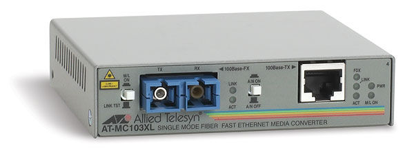 Allied Telesis AT-MC103XL network media converter 100 Mbit/s 1310 nm