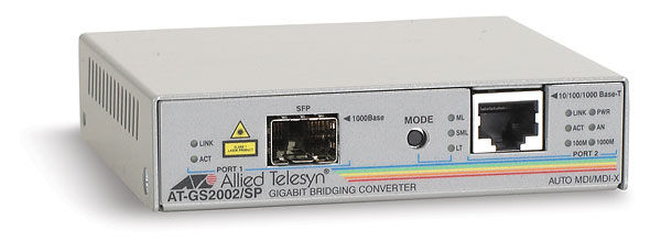 Allied Telesis AT-GS2002/SP network media converter 1000 Mbit/s
