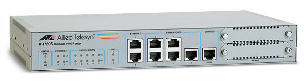 Allied Telesis AT-AR750S wired router Fast Ethernet Silver
