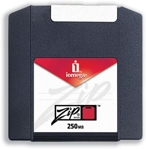Iomega 250MB PC/MAC ZIP DISK
